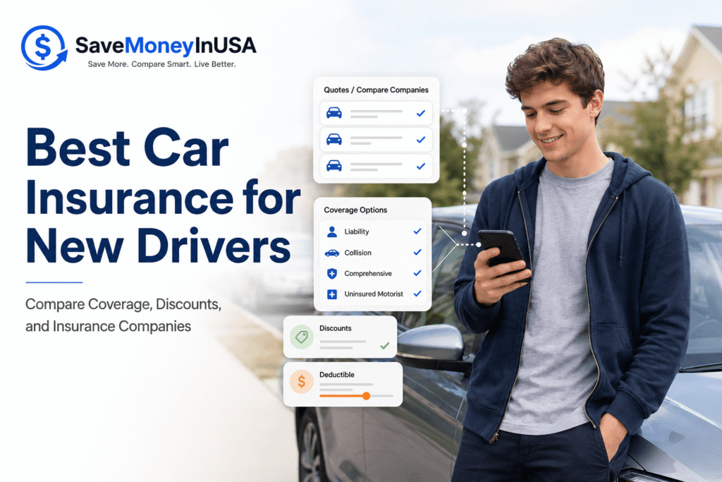 Best car insurance for new drivers in the USA in 2026
