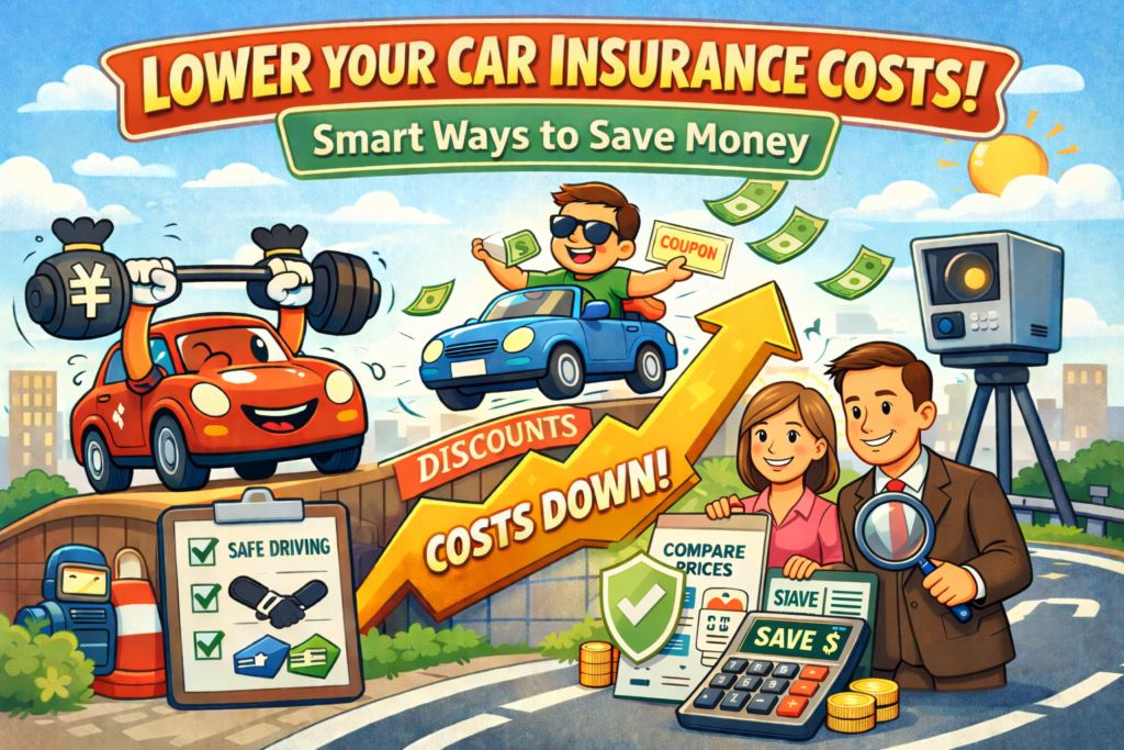 car insurance discount strategies to reduce monthly premium cost