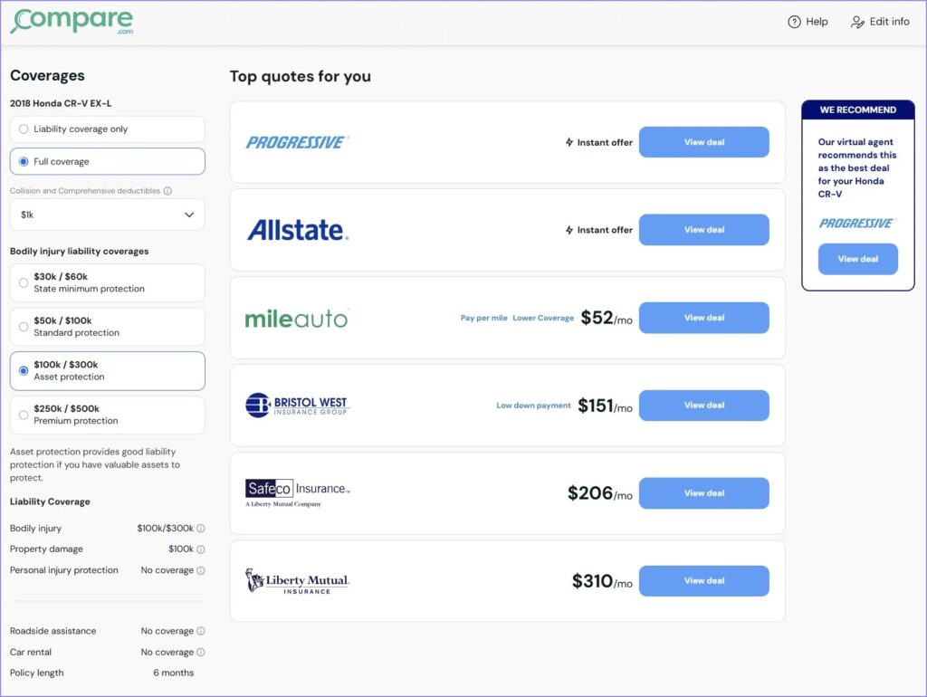 car insurance savings comparison showing how to lower premiums in USA