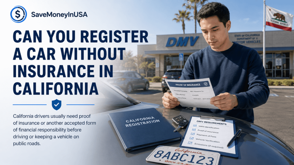 Can You Register a Car Without Insurance in California Can you register a car without insurance in California